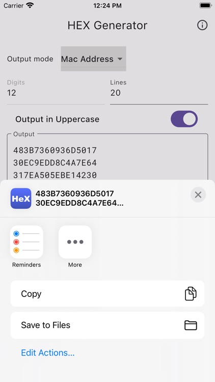 HEX Generator screenshot-4