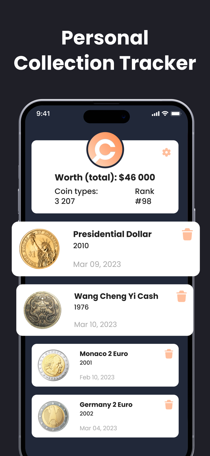 CoinIn Coin Scan Identifier