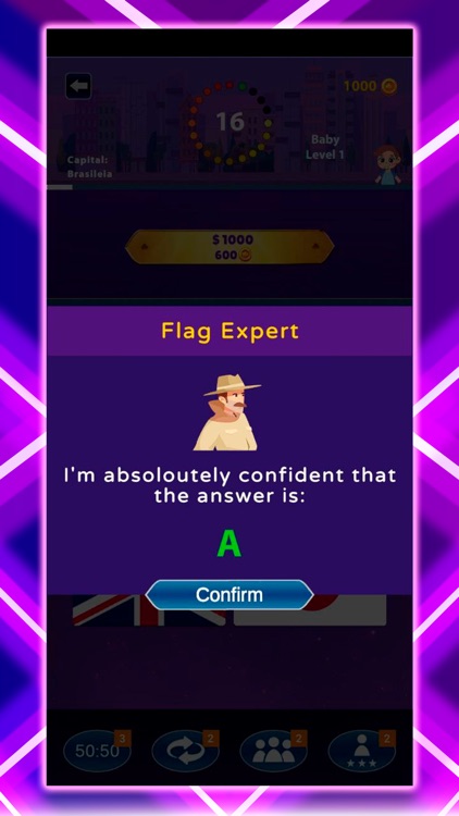 Flags Millionaire - flag quiz screenshot-3