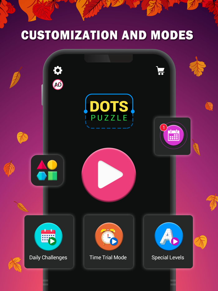 Connect the Dots Line Puzzle