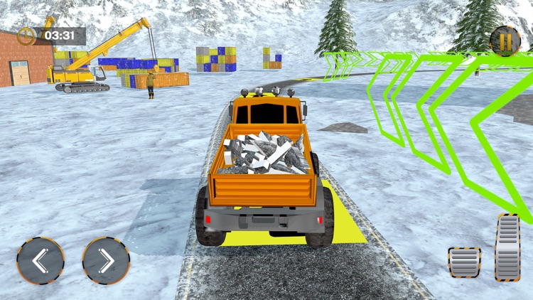 Snow Heavy Construction Game screenshot-4