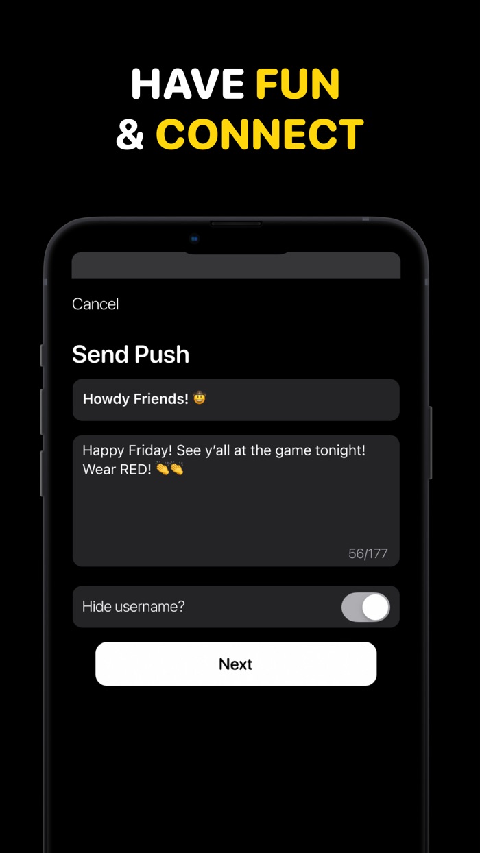 Blurb - Custom Notifications