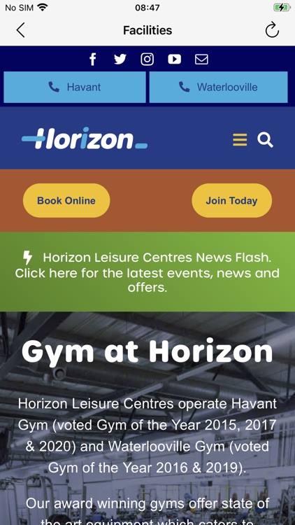 Horizon Leisure Centres screenshot-4