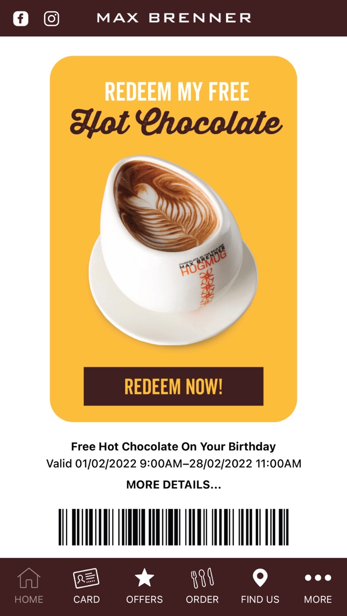 Max Brenner Loyalty
