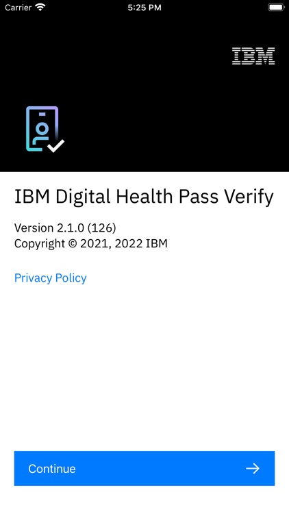 IBM Digital Health Pass Verify