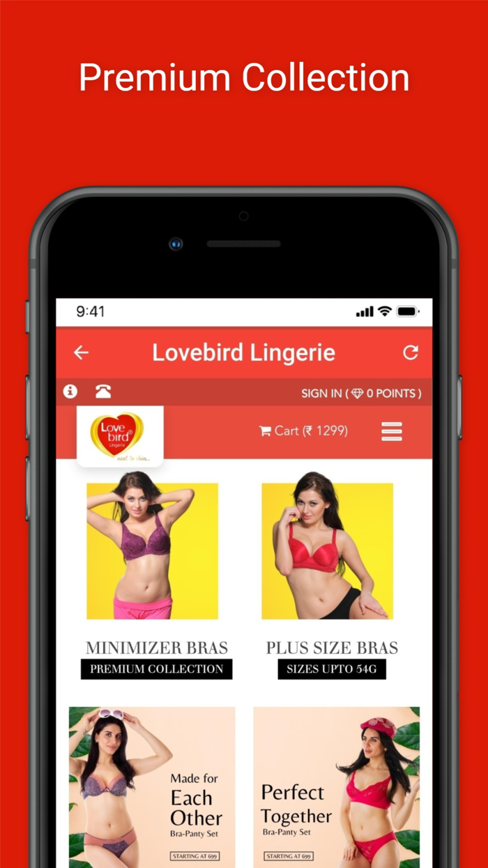 Lovebird Lingerie - Buy Online