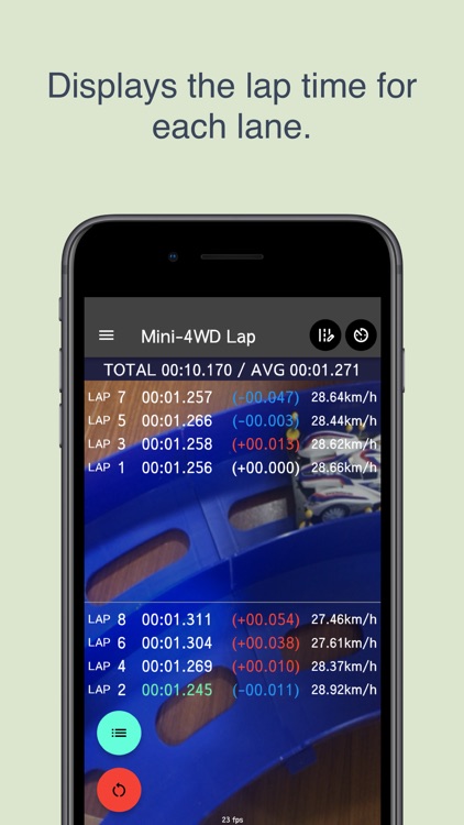 Mini4WD-LapTimer screenshot-6