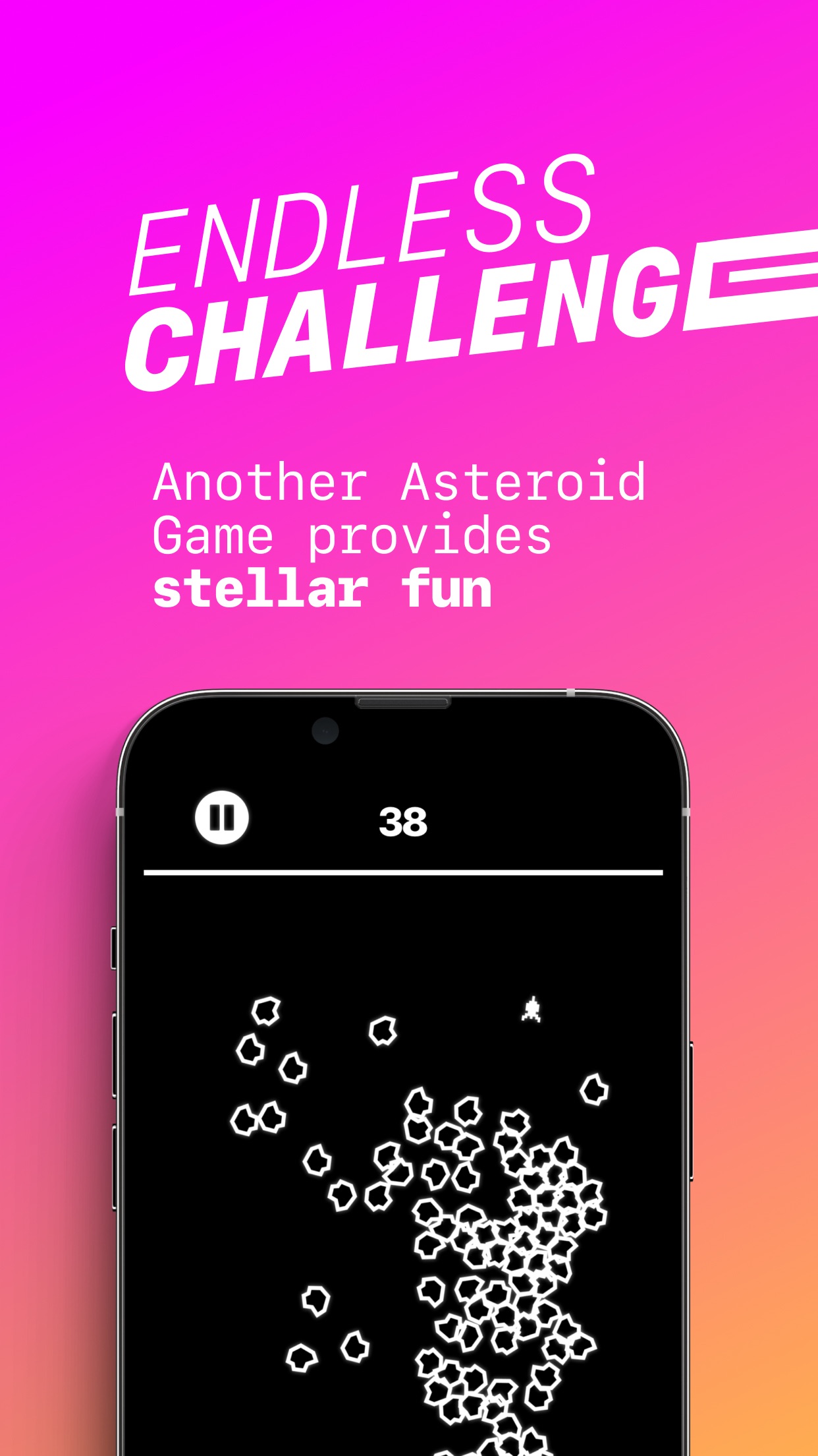 Screenshot do app Another Asteroid Game