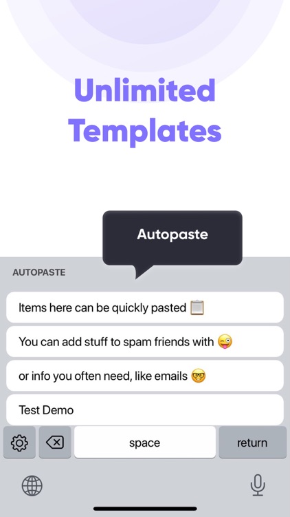 Auto Paste Keyboard: Auto text