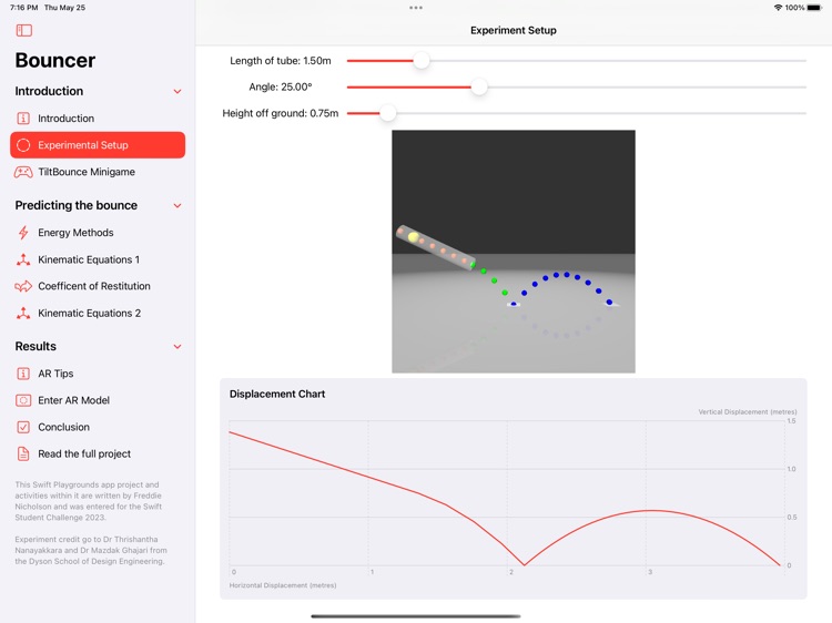 Bouncer: AR Projectile Motion screenshot-3