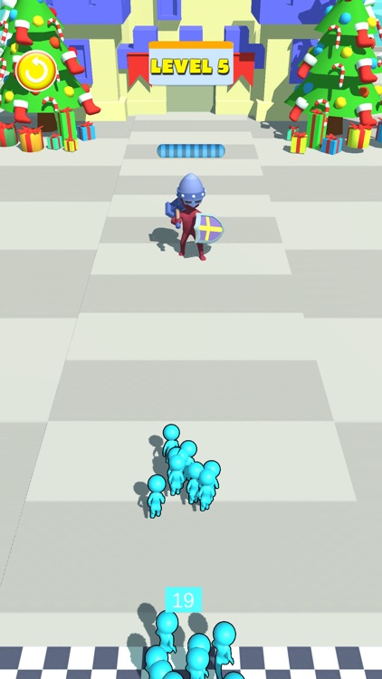 Crowd-Defense Pusher 3D Game screenshot-3