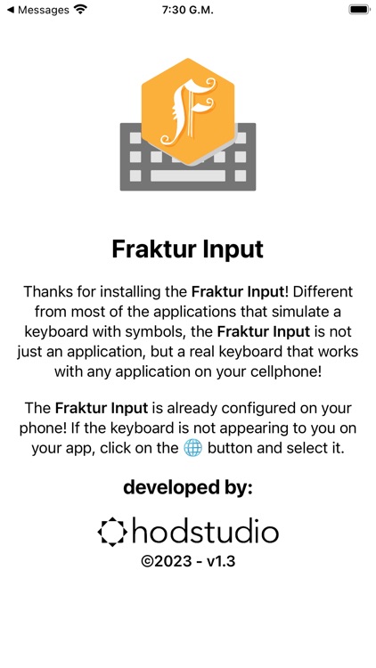 Fraktur Input screenshot-3