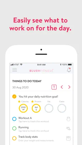 Game screenshot BLUSH FITNESS Virtual apk