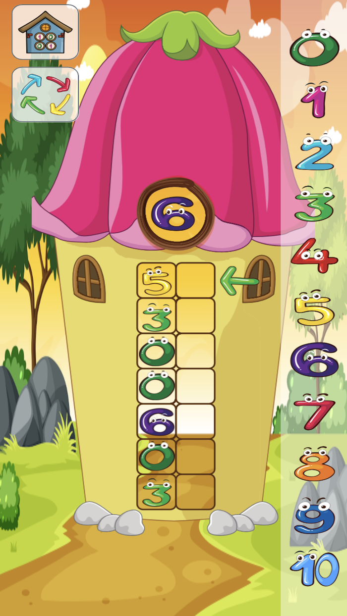 Number Houses learn numbers