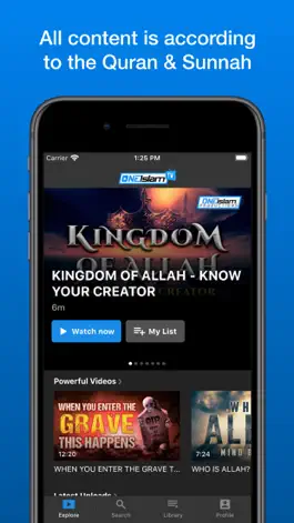 Game screenshot One Islam TV apk