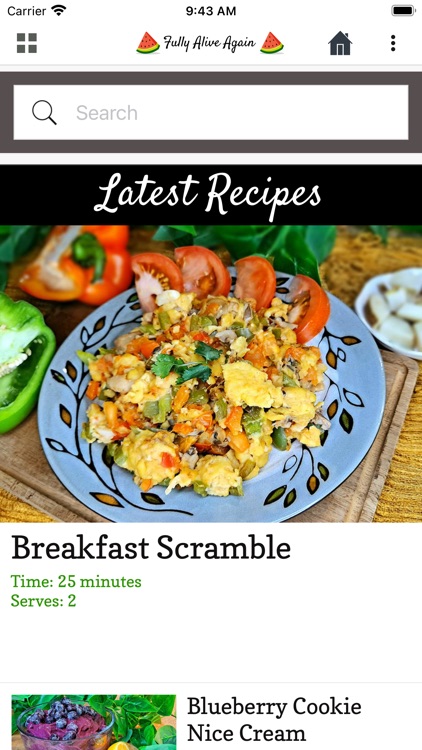 Fully Alive Again: MM Recipes
