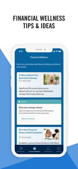Empower, Prudential Retirement app screenshot