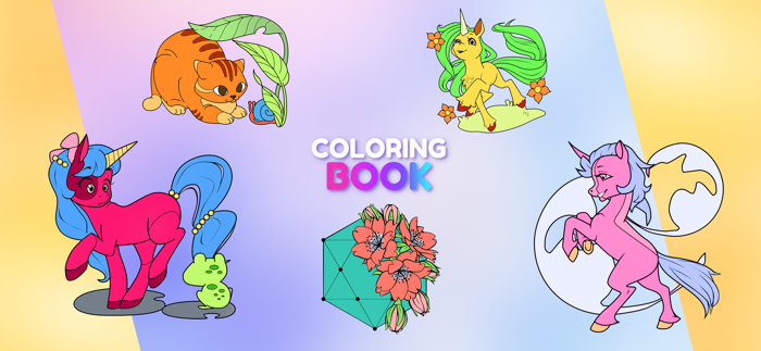 Coloring Art Book– Art Therapy