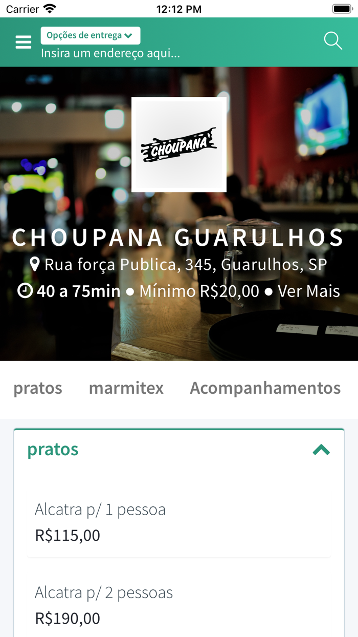 Choupana Guarulhos