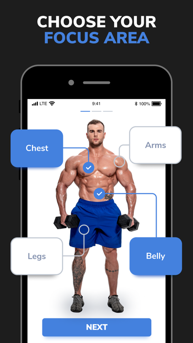 Workouts For Men: Gym & Home screenshot 4