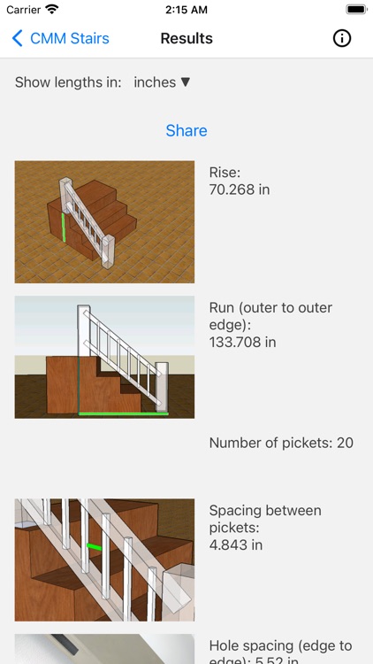 CMM Stair Rail Calculator screenshot-7