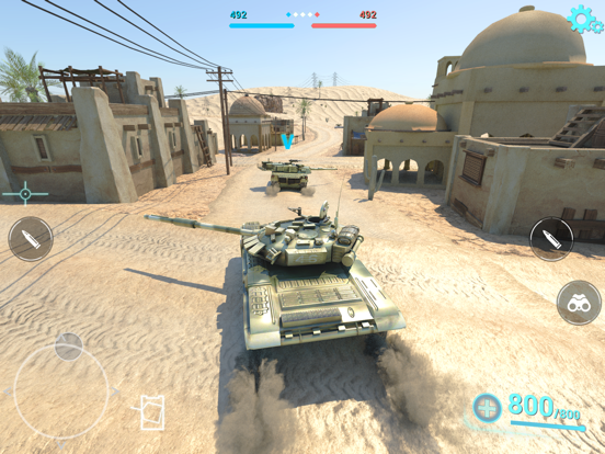 Tanks Battlefield: PvP Battle screenshot 4