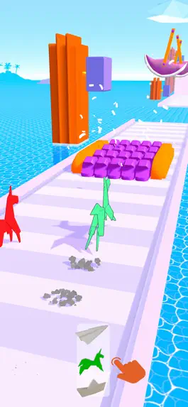 Game screenshot Origami Run mod apk