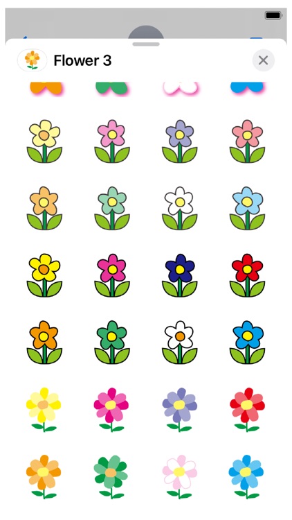 Flowers 3 Stickers