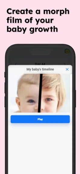 Game screenshot Growby · Baby video timeline apk