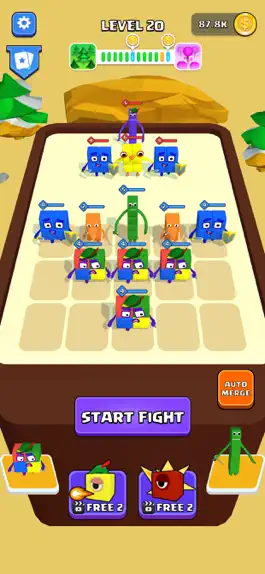 Game screenshot Cube Merge: Monster Fusion hack