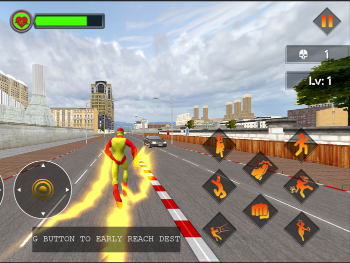 Spider Rope Hero Super Fighter