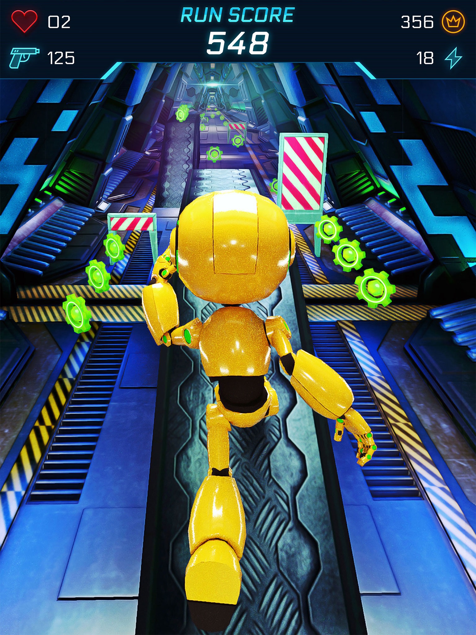 Doozy Robot Runner 3D screenshot 2