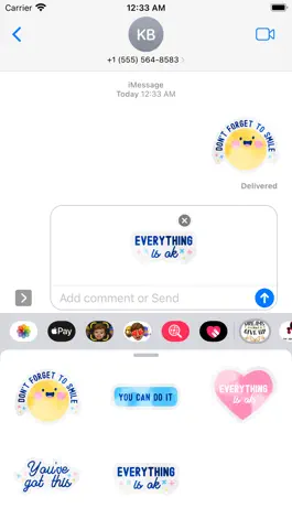 Game screenshot Motivational Stickers 2021 apk