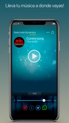 Game screenshot Radio India Romántica apk