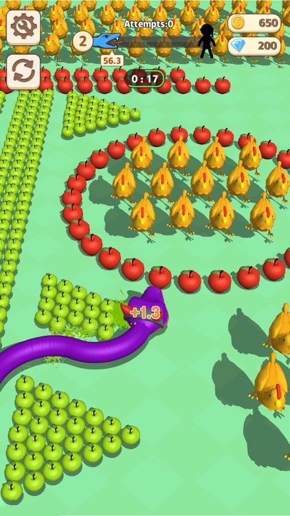 Worm Crusher - Snake Games screenshot-3