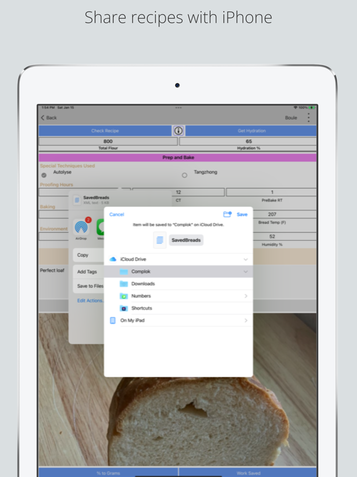 Bread Maker  Calculator