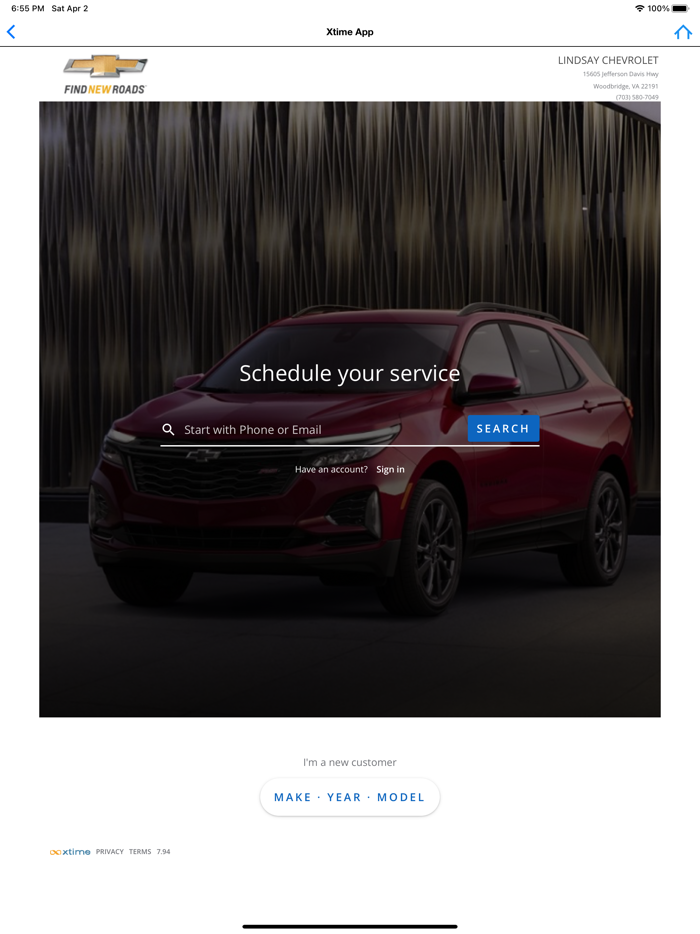 Lindsay Chevrolet Dealer App