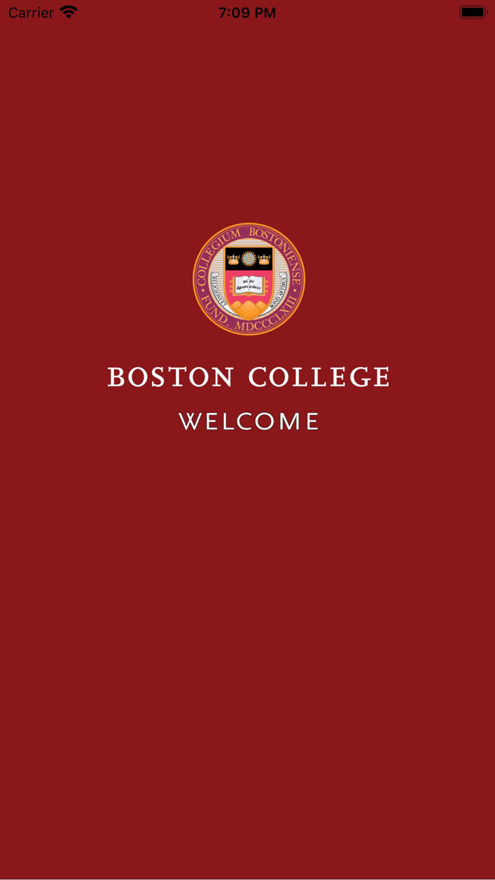 Boston College Welcome