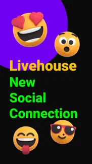 livehouse-drop-in live chat iphone screenshot 1
