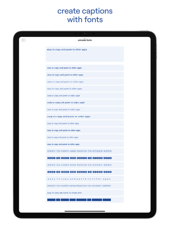 unicode symbols: glyfs screenshot 3