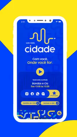 Game screenshot Rádio Cidade FB apk