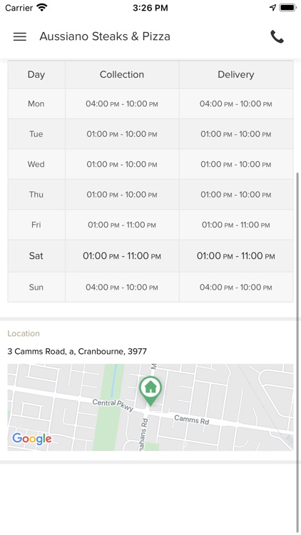 Aussiano Steaks and Pizza. screenshot-3
