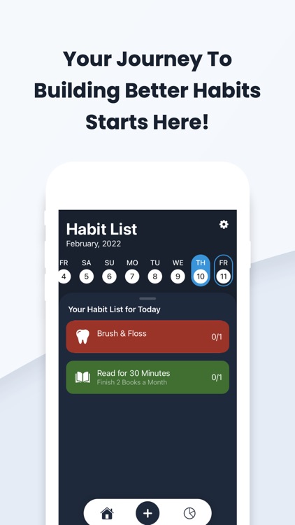 Habit List - Goal Tracking App