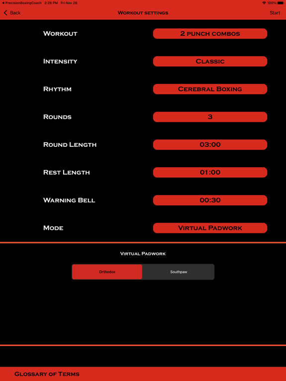 Precision Boxing Coach Lite screenshot 2