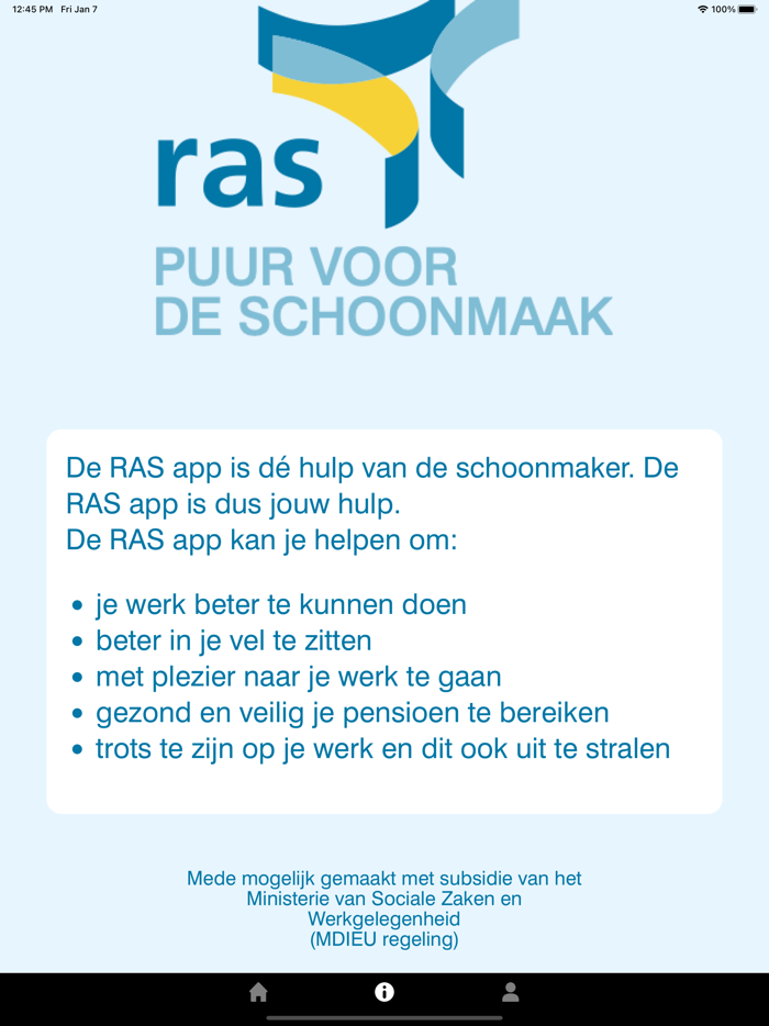 RAS Voor Schoonmaak / Glaswas