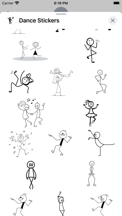 Dance Stickers