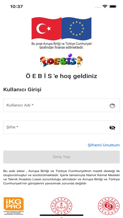 ÖEBİS Portal