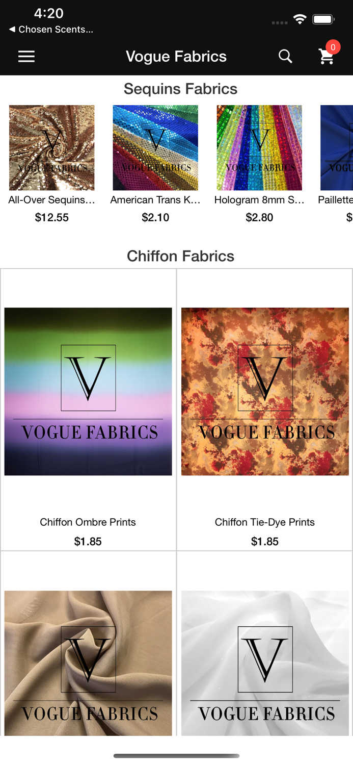 Vogue Fabrics