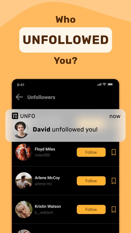 UNFO: Reports for Instagram