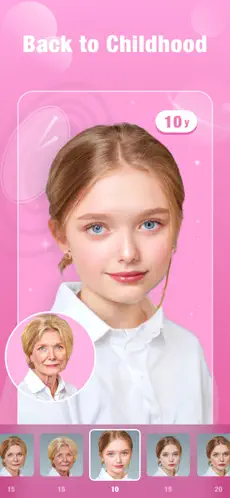 Captura 2 DailyCam - Face Aging Editor iphone